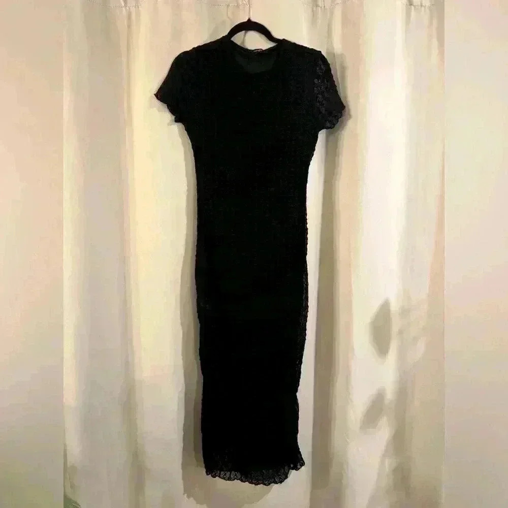 Women’s Long Black Forever 21 Dress